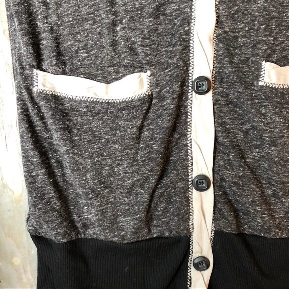 Miss Me long cardigan with V-neck - Picture 2 of 6